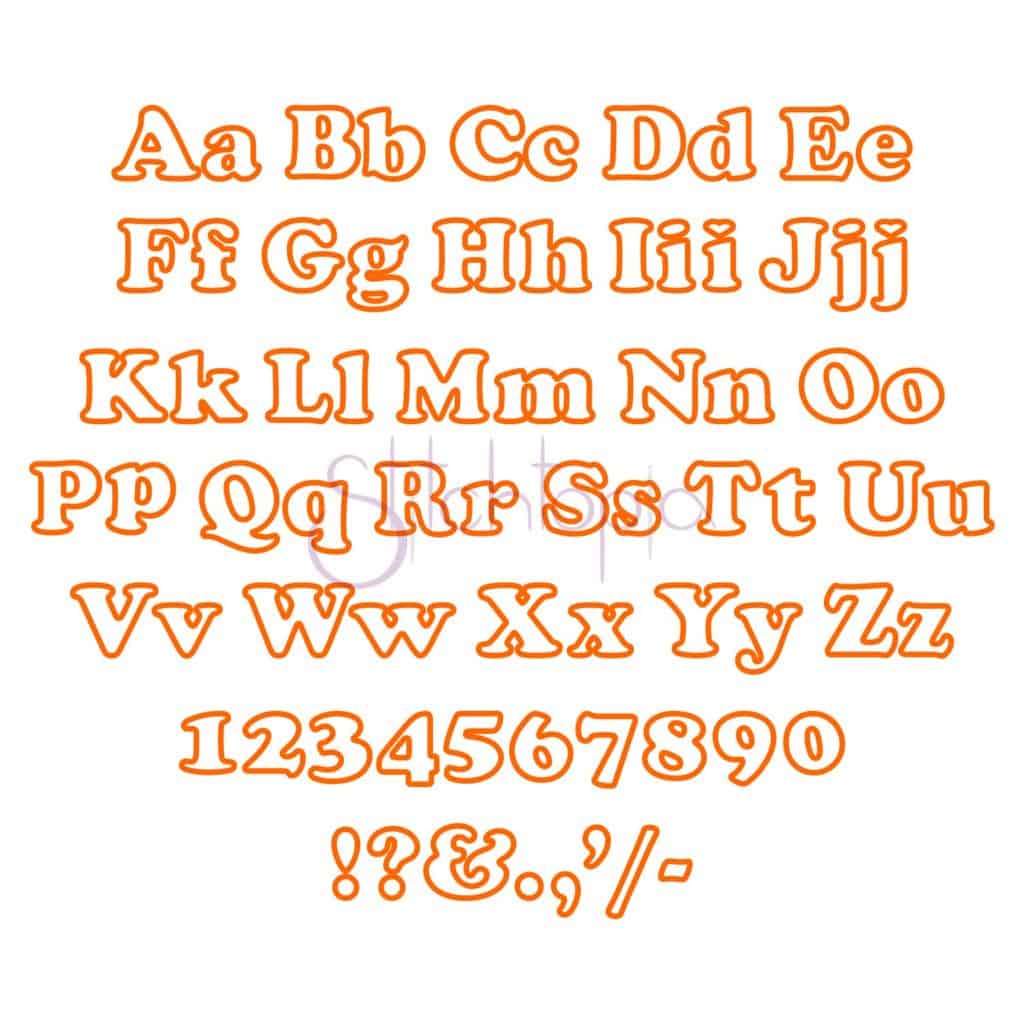 Maxi Applique Font - 5