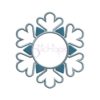 Snowflake Applique Frame - Image 2
