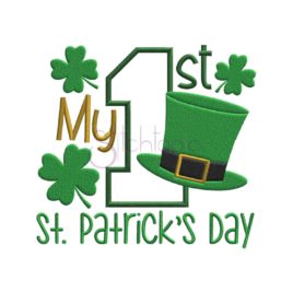 My First St Patrick’s Day Applique