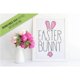 Easter Bunny SVG Cut File