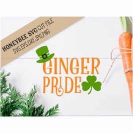 Ginger Pride SVG Cut File
