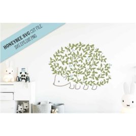 Hedgehog SVG Cut File