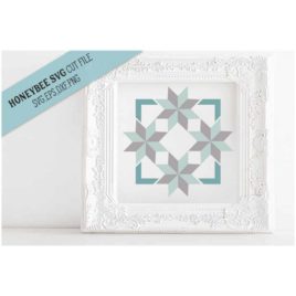 Star Medley Barn Quilt SVG Cut File