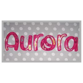 Aurora Applique Font – 2″ 2.5″ 3″ 4″