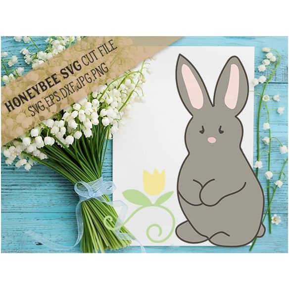 Download Chubby Bunny Easter Bundle SVG Cut Files | Stitchtopia