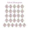 Monogram Embroidery Font Bundle - 10 Fonts - Image 5