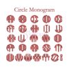 Monogram Embroidery Font Bundle - 10 Fonts - Image 10