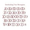 Monogram Embroidery Font Bundle - 10 Fonts - Image 2