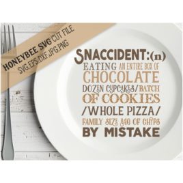Snaccident SVG Cut File