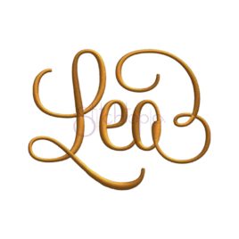 Zodiac Embroidery Design – Leo
