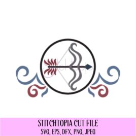 Zodiac SVG Cut File – Sagittarius