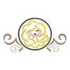 Zodiac Symbol Embroidery Design - Virgo