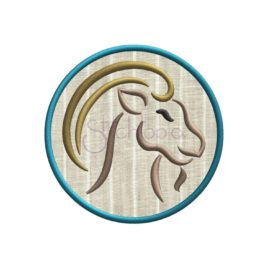 Zodiac Applique Design – Capricorn