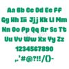 Archie Embroidery Font - .75" 1" 1.25" 1.5" 2" 2.5" - Image 3