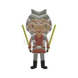 Space Rebel Embroidery Design