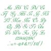 Heirloom Embroidery Font 1" 1.25" 1.5" 2" 2.5" - Image 2