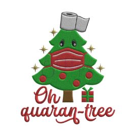 Oh Quarantree Embroidery Design