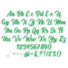 Script Embroidery Font Bundle #6 - 10 Fonts - Image 9
