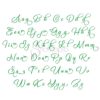 English Garden Embroidery Font 1