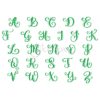 Notting Hill Embroidery Monogram 1" 1.5" 2" 2.5" 3" 3.5" - Image 2
