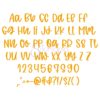 Chasing Sunshine Embroidery Font .75" 1" 1.25" 1.5" 2" - Image 2