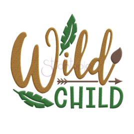 Wild Child Embroidery Design