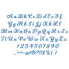 After Hours Embroidery Font .75" 1" 1.25" 1.5" 2" - Image 2