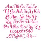 Juniper Embroidery Font Set - .5