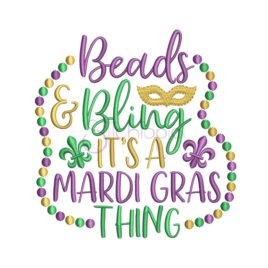 Beads & Bling Embroidery Design