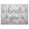Cherish You Embroidery Font #2 - 1" 1.25" 1.5" 2" 2.5"