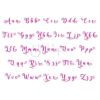 Lovey Dovey  Font Bundle #1-3 - 1" 1.25" 1.5" 2" 2.5" - Image 4