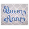 Queen Anne Embroidery Font #2 - .75" 1" 1.25" 1.5" 2"