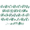 Michigan State Embroidery Font .75" 1" 1.25" 1.5" 2" - Image 2