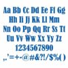 Kid Embroidery Font Bundle #11 - 10 Fonts - Image 9