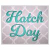 Hatch Day Embroidery Font 2.5" 3" 3.5" 4" 5"