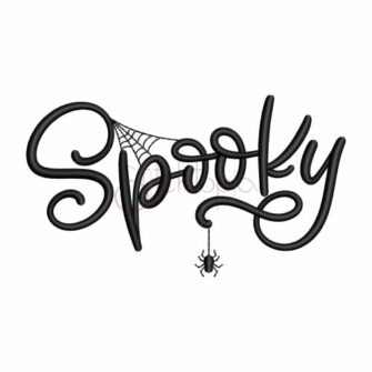 Spooky Embroidery Design - Stitchtopia