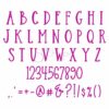 Kid Embroidery Font Bundle #12 - 10 Fonts - Image 2