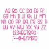 Kid Embroidery Font Bundle #12 - 10 Fonts - Image 3
