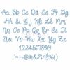 Kid Embroidery Font Bundle #12 - 10 Fonts - Image 10