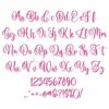 Script Embroidery Font Bundle #24 - 10 Fonts - Image 10