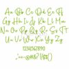 Script Embroidery Font Bundle #25 - 10 Fonts - Image 8