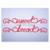 Sweet Bread #2 Embroidery Font 1" 1.25" 1.5" 2" 2.5"