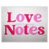 Love Notes #1 Embroidery Font 2.5" 3" 3.5" 4" 5"