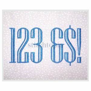 * Engraved Numbers & Punctuation ONLY 1.5" 2" 2.5" 3" 4"