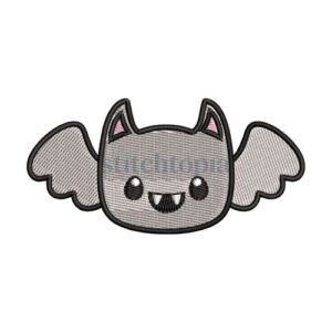 Halloween Bat Boy Embroidery Design