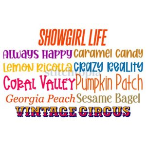 * Kid Embroidery Font Bundle #17 - 10 Fonts